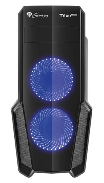 Кутия за компютър Genesis Case Titan 800 Blue Midi Tower Usb 3.0