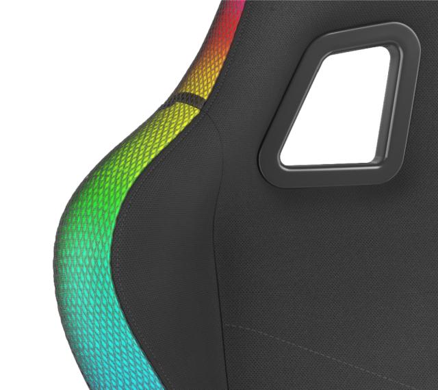 Стол Genesis Gaming Chair Trit 500 RGB Black + Power Bank Extreme Media Trevi Compact  10 000 MAh 2 x USB-A + 1 x USB-C White