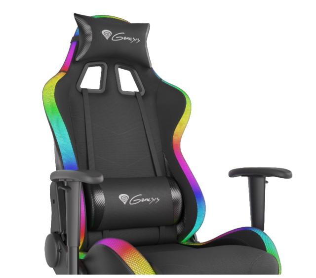 Стол Genesis Gaming Chair Trit 500 RGB Black + Power Bank Extreme Media Trevi Compact  10 000 MAh 2 x USB-A + 1 x USB-C White