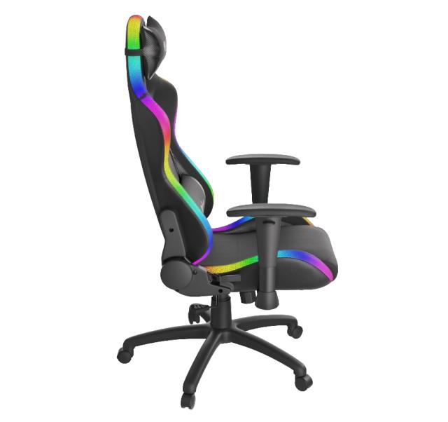 Стол Genesis Gaming Chair Trit 500 RGB Black + Power Bank Extreme Media Trevi Compact  10 000 MAh 2 x USB-A + 1 x USB-C White