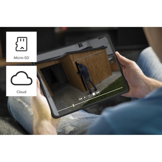 Камера HAMA, WiFi, Със соларен панел, Батерии, Детектор за движение, 1080p