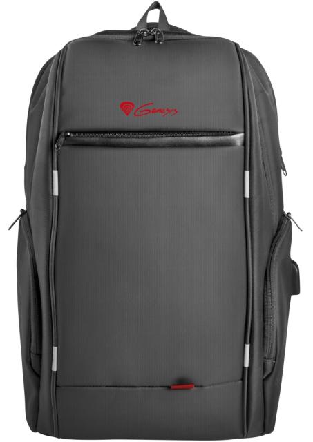 Раница Genesis Laptop Backpack Pallad 400 Usb Black 15,6"