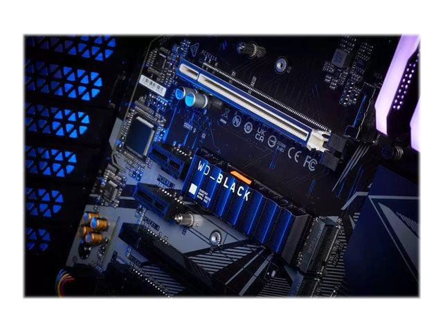 Western Digital Black 1TB SN850X, PCIe Gen4 x4 M.2 (2280), With Heatsink , WDS100T2XHE