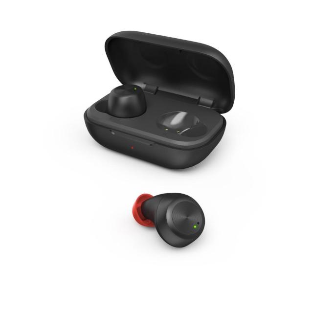 Слушалки Hama Spirit Chop, True  безжични Bluetooth/Wireless, тип "тапи", микрофон, In-Ear, Гласов контрол, Черен