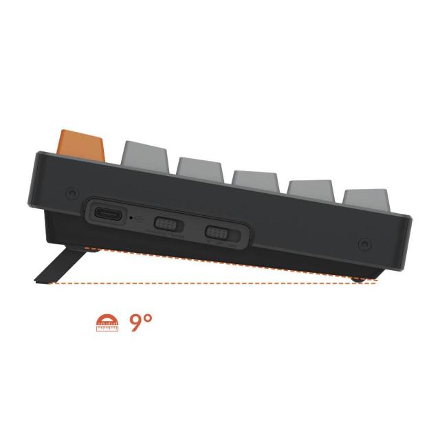 Геймърска механична клавиатура Keychron K10 Hot-Swappable Full-Size Gateron Red Switch RGB LED ABS
