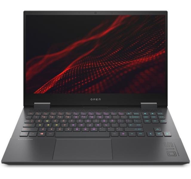 Лаптоп HP Omen 15-en1008nu Silver, Ryzen 7-5800H(3.2Ghz, up to 4.4GHz/16MB/8C), 15.6"FHD AG IPS 300nits 144Hz, 16GB 3200Mhz 2DIMM, 1TB PCIe SSD, Nvidia GeForce RTX 3070 8GB, WiFi a/x+BT5, Backlit Kbd, 6C Batt Long Life, Free DOS