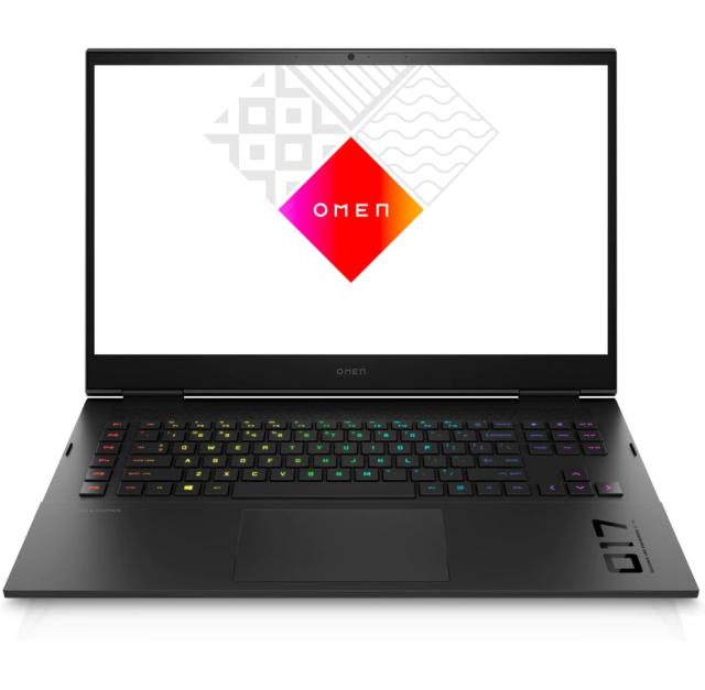 Лаптоп HP Omen 17-ck0011nu Black, Core i7-11800H(2.4Ghz, up to 4.6GHz/24MB/8C), 17.3" FHD AG IPS 300nits 144Hz, 16GB 3200Mhz 2DIMM, 1TB PCIe SSD,NVIDIA GeForce RTX 3060 6GB, WiFi a/x+BT5.2, Backlit Kbd, 6C Batt Long Life, Win 11 Home