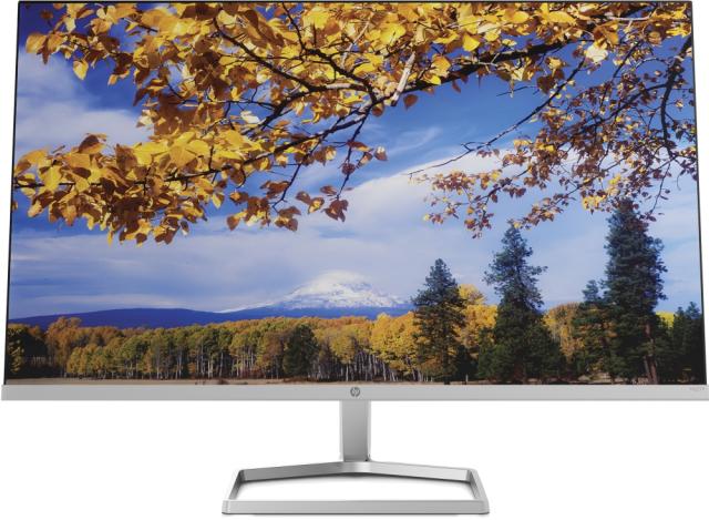 Монитор HP M27f, 27" (68.58 cm) IPS панел, 75Hz, Full HD, 5ms, 1 000:1, 300cd/m2, VGA, HDMI, Black