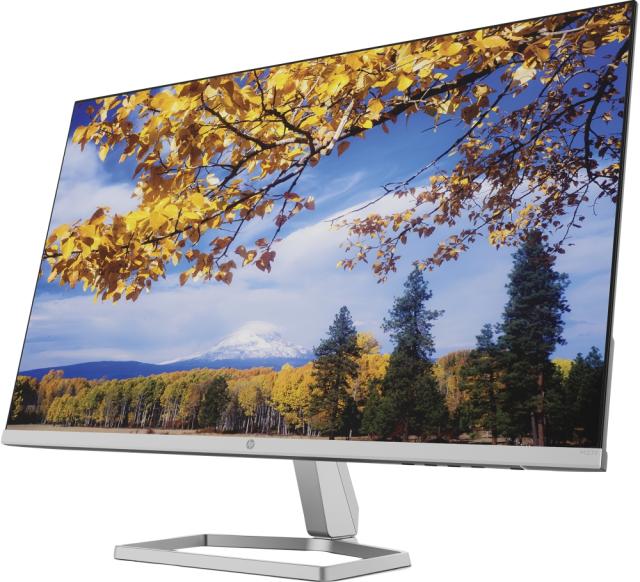 Монитор HP M27f, 27" (68.58 cm) IPS панел, 75Hz, Full HD, 5ms, 1 000:1, 300cd/m2, VGA, HDMI, Black
