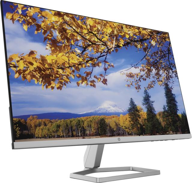 Монитор HP M27f, 27" (68.58 cm) IPS панел, 75Hz, Full HD, 5ms, 1 000:1, 300cd/m2, VGA, HDMI, Black