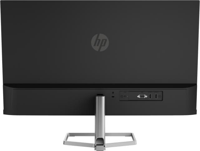 Монитор HP M27f, 27" (68.58 cm) IPS панел, 75Hz, Full HD, 5ms, 1 000:1, 300cd/m2, VGA, HDMI, Black