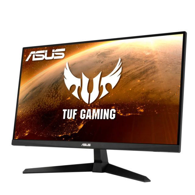 Монитор ASUS TUF Gaming VG277Q1A 27" (68.58 cm), IPS FHD 1920x1080 (165Hz), 1 ms, 2 x HDMI, 1 x DisplayPort , колони, Free Sync, Adaptive sync