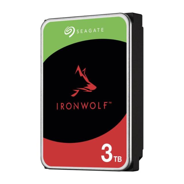 Твърд диск Seagate Iron Wolf NAS ST3000VN006 3TB 256MB Cache, 5900 rpm SATA 6.0Gb/s 3.5"