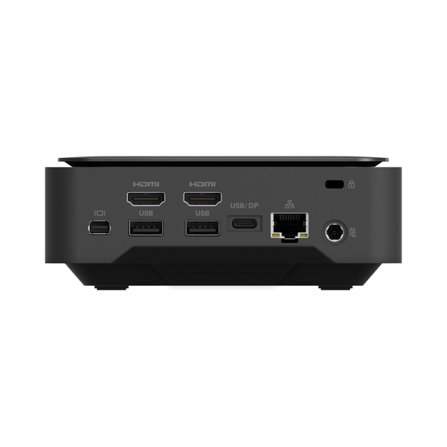 Настолен компютър Gigabyte BRIX BEI5HS-1260, Intel® Core™ i5-1240P, 2 x SO-DIMM DDR4, M.2 SSD, WI-FI 6E + BT 5.2, черно, Free DOS