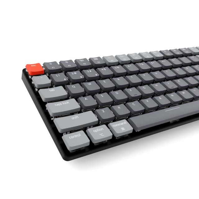 Геймърска Механична клавиатура Keychron K3 Hot-swappable TKL Keychron Optical Low Profile Brown Switch RGB LED Keychron Optical Low Profile Brown Switch ABS