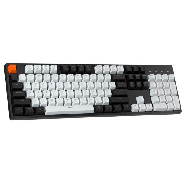 Геймърска Механична клавиатура Keychron C2 Full-Size Gateron G Pro Red Switch White LED ABS
