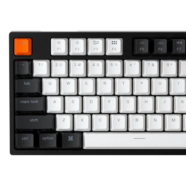 Геймърска Механична клавиатура Keychron C2 Full-Size Gateron G Pro Red Switch White LED ABS