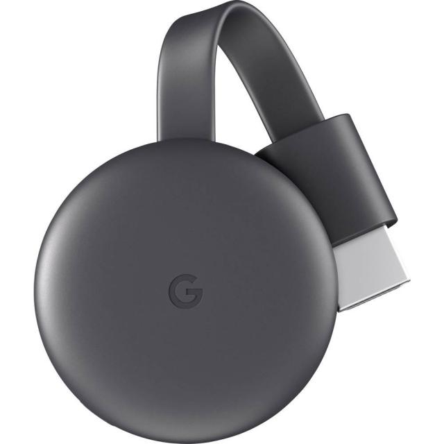 Мултимедиен плеър Google Chromecast 3rd Gen-NL, HDMI, Черен