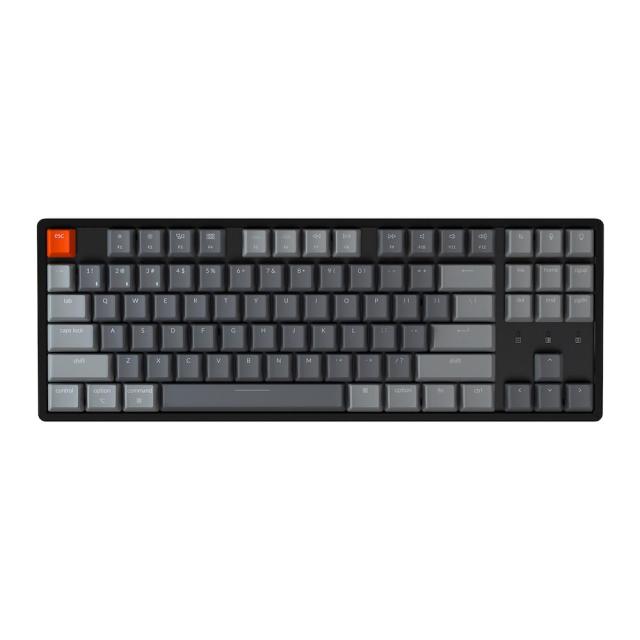 Геймърска Механична клавиатура Keychron K8 Aluminum TKL Gateron Red Switch RGB LED Gateron Red Switch ABS