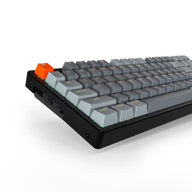 Геймърска Механична клавиатура Keychron K8 Aluminum TKL Gateron Red Switch RGB LED Gateron Red Switch ABS
