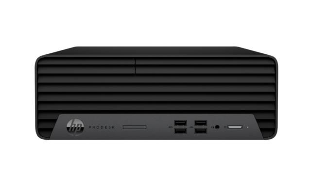 Настолен компютър HP ProDesk 400 G7 SFF 180W, Core i3-10100(3.6GHz, up to 4.3Ghz/6MB/4C), 8GB 2666Mhz 1DIMM, 256GB M.2 PCIe SSD, DVD+/-RW, VGA port, Free DOS, 1 Year Warranty On-site