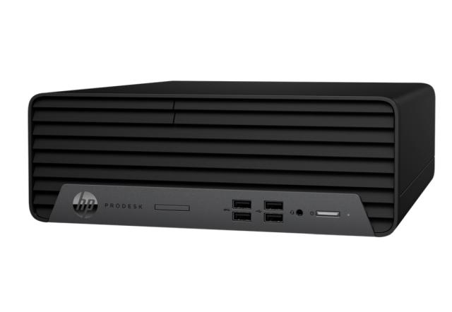 Настолен компютър HP ProDesk 400 G7 SFF 180W, Core i3-10100(3.6GHz, up to 4.3Ghz/6MB/4C), 8GB 2666Mhz 1DIMM, 256GB M.2 PCIe SSD, DVD+/-RW, VGA port, Free DOS, 1 Year Warranty On-site