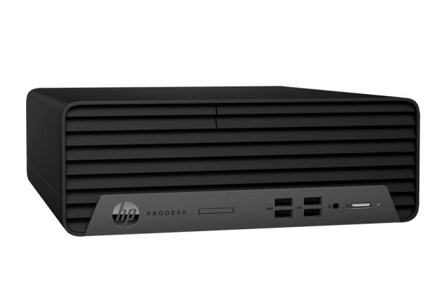 Настолен компютър HP ProDesk 400 G7 SFF 180W, Core i3-10100(3.6GHz, up to 4.3Ghz/6MB/4C), 8GB 2666Mhz 1DIMM, 256GB M.2 PCIe SSD, DVD+/-RW, VGA port, Free DOS, 1 Year Warranty On-site