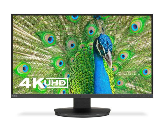 Монитор NEC MultiSync® EA271U LCD 27" Black, IPS, 3840 x 2160, DisplayPort, 2 x HDMI, USB-C, USB 3.1, Черен