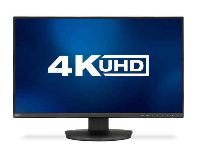 Монитор NEC MultiSync® EA271U LCD 27" Black, IPS, 3840 x 2160, DisplayPort, 2 x HDMI, USB-C, USB 3.1, Черен