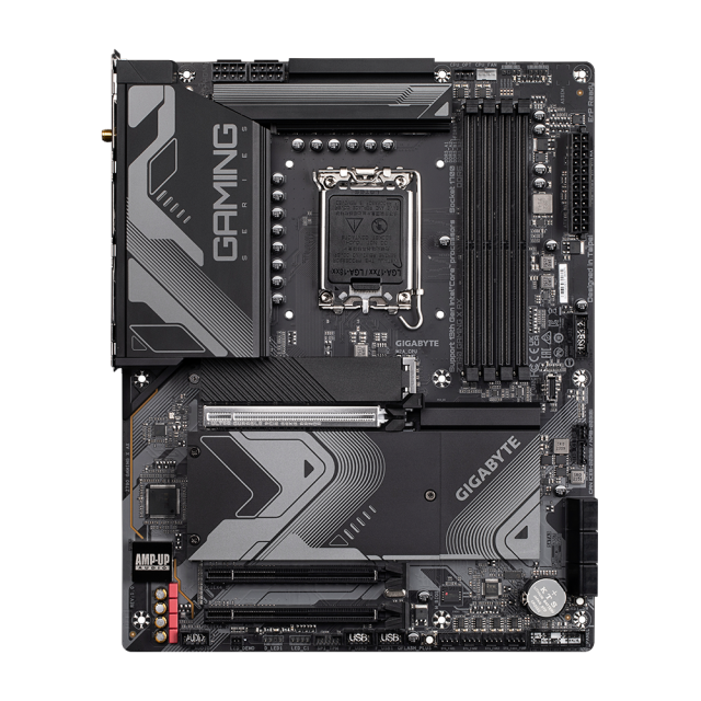 Дънна платка GIGABYTE Z790 GAMING X AX LGA 1700, PCIe 5.0, ATX, Wi-Fi 6E, RGB Fusion, DDR5