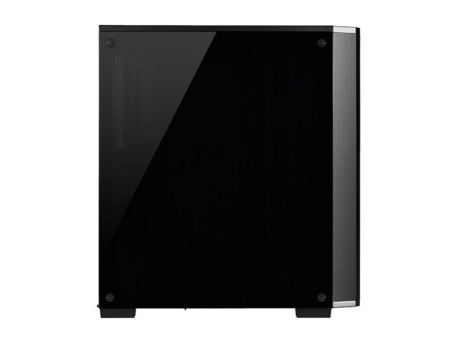 Кутия Corsair Carbide Series 175R RGB, 2x USB 3.1, 2x 3.5mm жак, прозорец, черна, без захранване, ATX