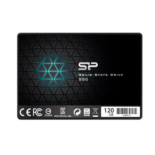 SILICON POWER S55 SSD, 2.5"(6.35 cm), 120 GB, SATA3