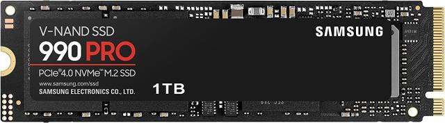 SAMSUNG 990 PRO SSD 1TB, M.2 NVMe PCIe 4.0