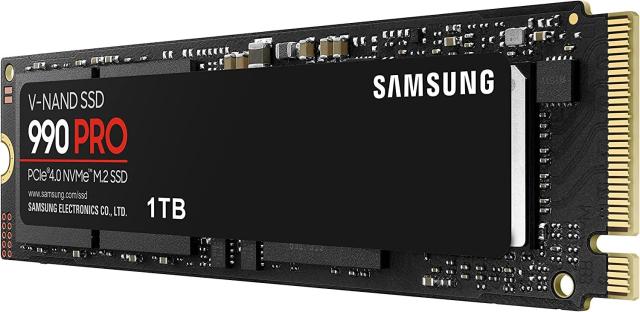 SAMSUNG 990 PRO SSD 1TB, M.2 NVMe PCIe 4.0