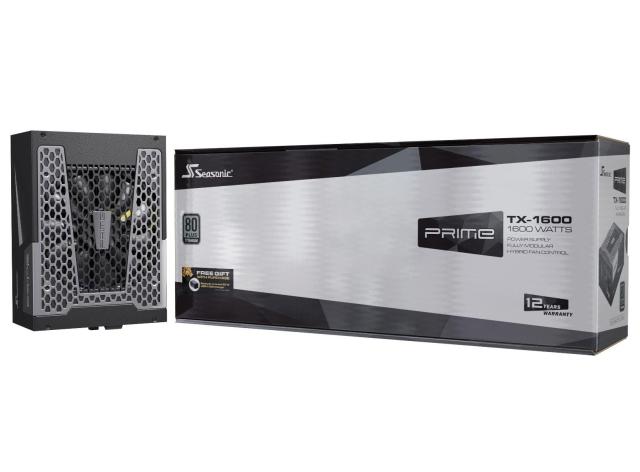 Захранване Seasonic PRIME TX-1600 1600W, 80 PLUS TITANIUM, Full Modular