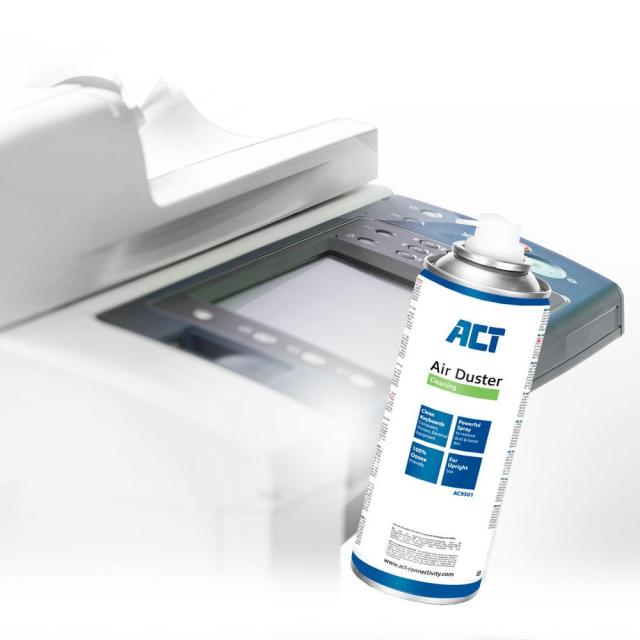 Спрей с компресиран въздух EWENT ACT AC9501, За клавиатури, LCD, TV монитори, 400 мл.