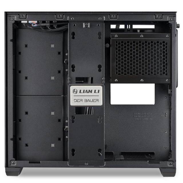 Кутия Lian Li O11 Air Mini Tower, 2x USB 3.0, 1x HD Audio, 1x USB-C, Tempered Glass, ATX / Micro ATX / Mini ITX, Черно