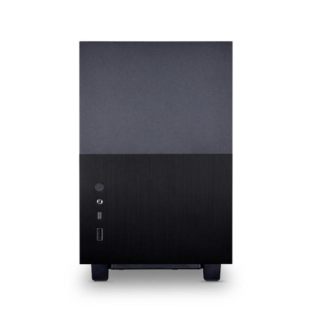 Кутия Lian Li Q58X4 PCIE 4.0 TG Black ITX Mini Tower