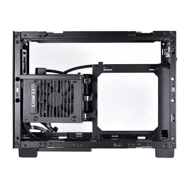 Кутия Lian Li Q58X4 PCIE 4.0 TG Black ITX Mini Tower