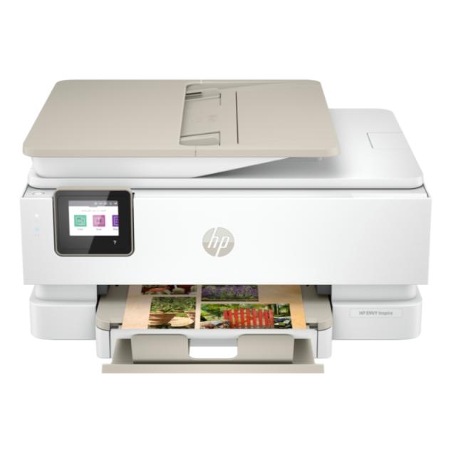 Мастилоструйно многофункционално устройство HP ENVY Inspire 7920e AIO, цветен принтер/копир/скенер, A4, 1200 x 1200 dpi, 15 стр./мин, USB, Wi-F