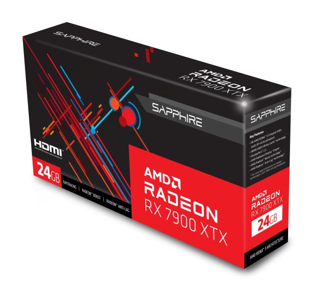 Видео карта Sapphire AMD RADEON RX 7900 XT Founders Edition, 20GB GDDR6, 320-bit, PCI-E 4.0, 2 x DP, HDMI, USB-C