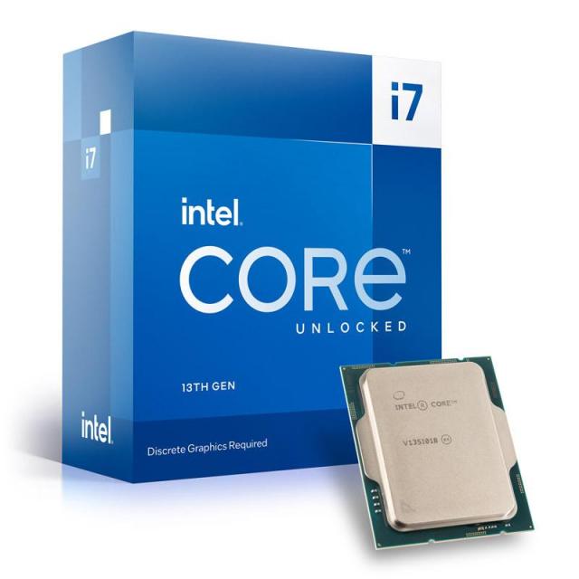 Процесор Intel Raptor Lake i7-13700F 8P+8E (16-ядрен) Cores, 2.10 GHz (Up to 5.2GHz) 30MB, 65W, LGA1700, BOX, с охлаждане