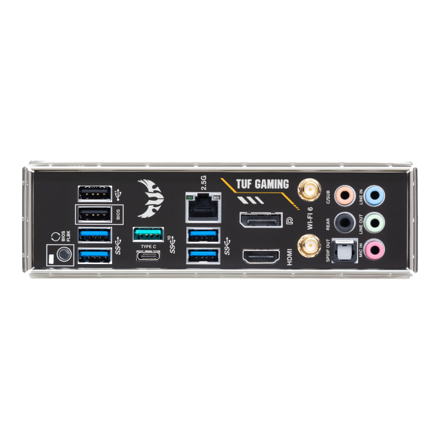 Дънна платка ASUS TUF GAMING B550-PLUS WIFI II AM4, 4xDDR4, (HDMI/DP), Wi-Fi 6, PCIe 4.0, 2xM.2, USB Type-C, Aura Sync, ATX