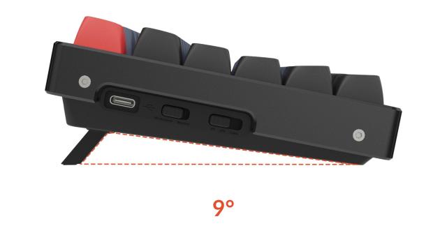 Геймърска механична клавиатура Keychron K8 Pro TKL Gateron G Pro J3, (Hot Swappable) Brown Switch RGB Backlight, Aлуминиева рамка