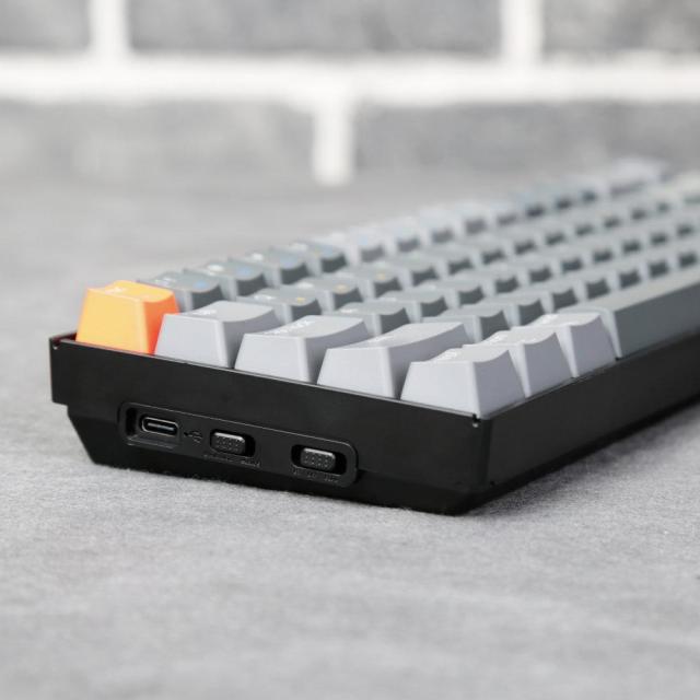 Геймърска Механична клавиатура Keychron K6 V3, Hot-Swappable Aluminum 65% Brown Switch, RGB подсветка, жична/безжична