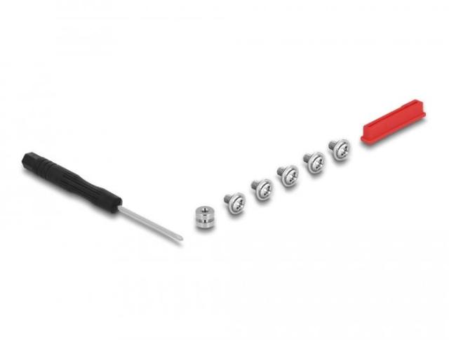 Кабел Delock 64136, M.2 Key M Extension NVMe, 20 см.