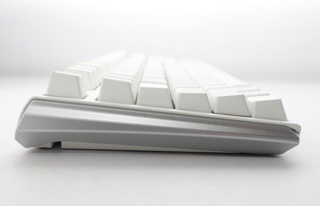 Геймърскa механична клавиатура Ducky One 3 Pure White Full Size Hotswap Cherry MX Silent Red, RGB, PBT Keycaps