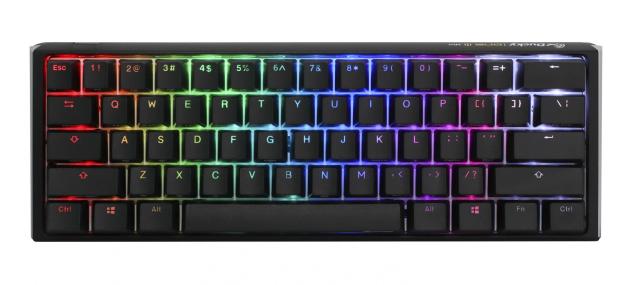 Геймърска механична клавиатура Ducky One 3 Classic Mini 60% Hotswap Cherry MX Speed Silver, RGB, PBT Keycaps