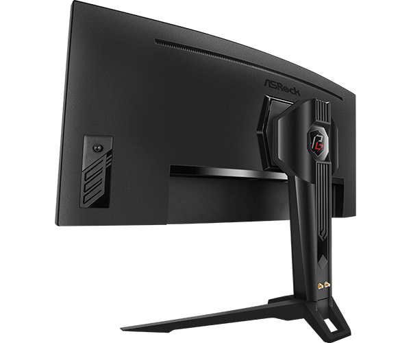 Монитор ASRock PG34WQ15R2B, 34" UHD (3840x2160) VA 1500 Curved, 165Hz, 1ms, HDMI, DisplayPort AMD FreeSync WiFi