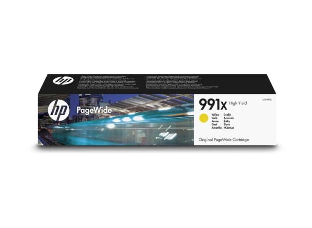 Консуматив HP 991X High Yield Yellow Original PageWide Cartridge (M0J98AE)